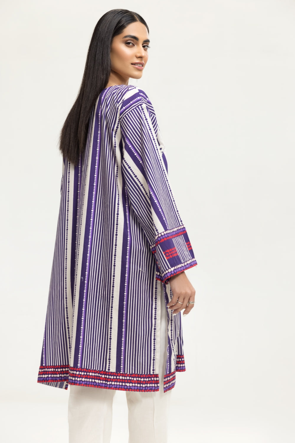 1 PC Stitched | Emborided+ Printed Shirt