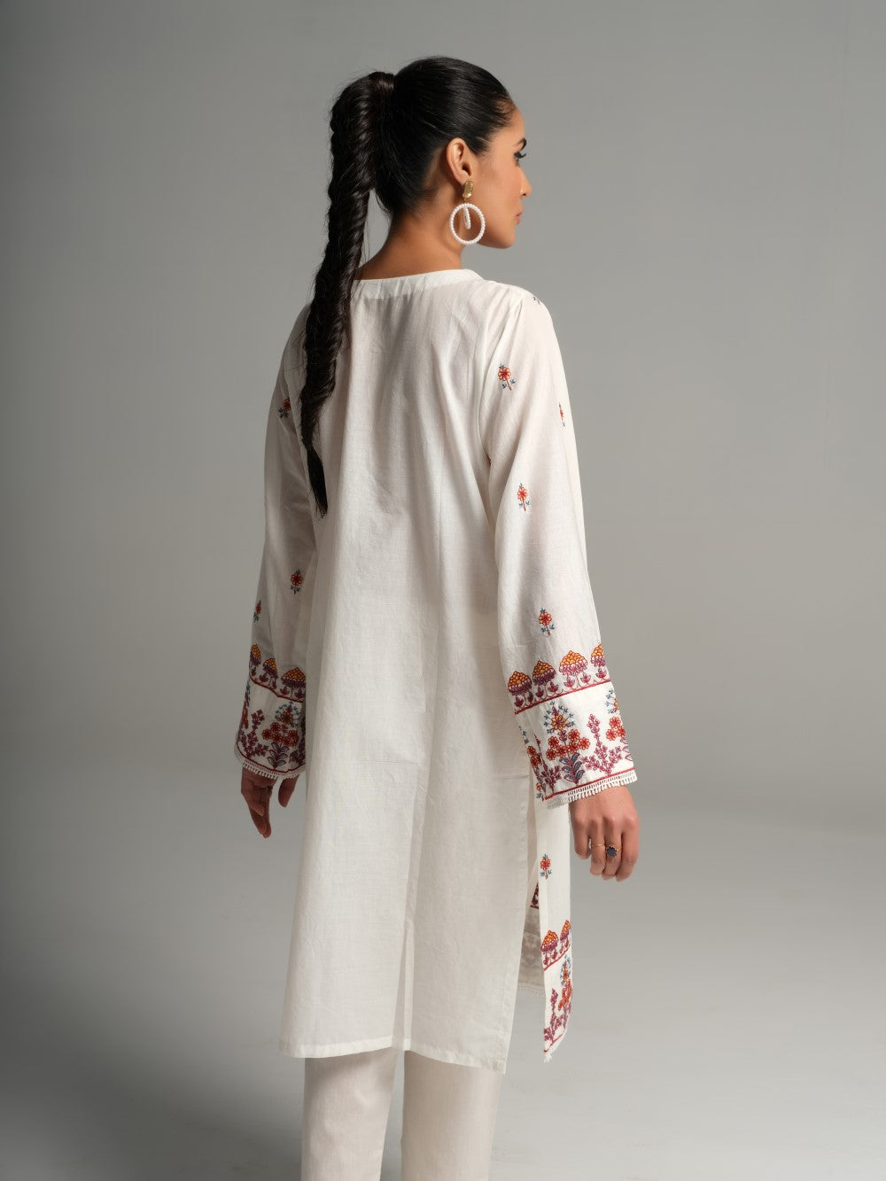 1 PC Stitched | Embroidered Lawn Shirt