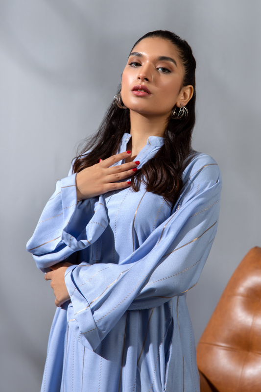 2 PC Stitched | Yarn Dyed Fancy Jacquard Shirt + Trouser