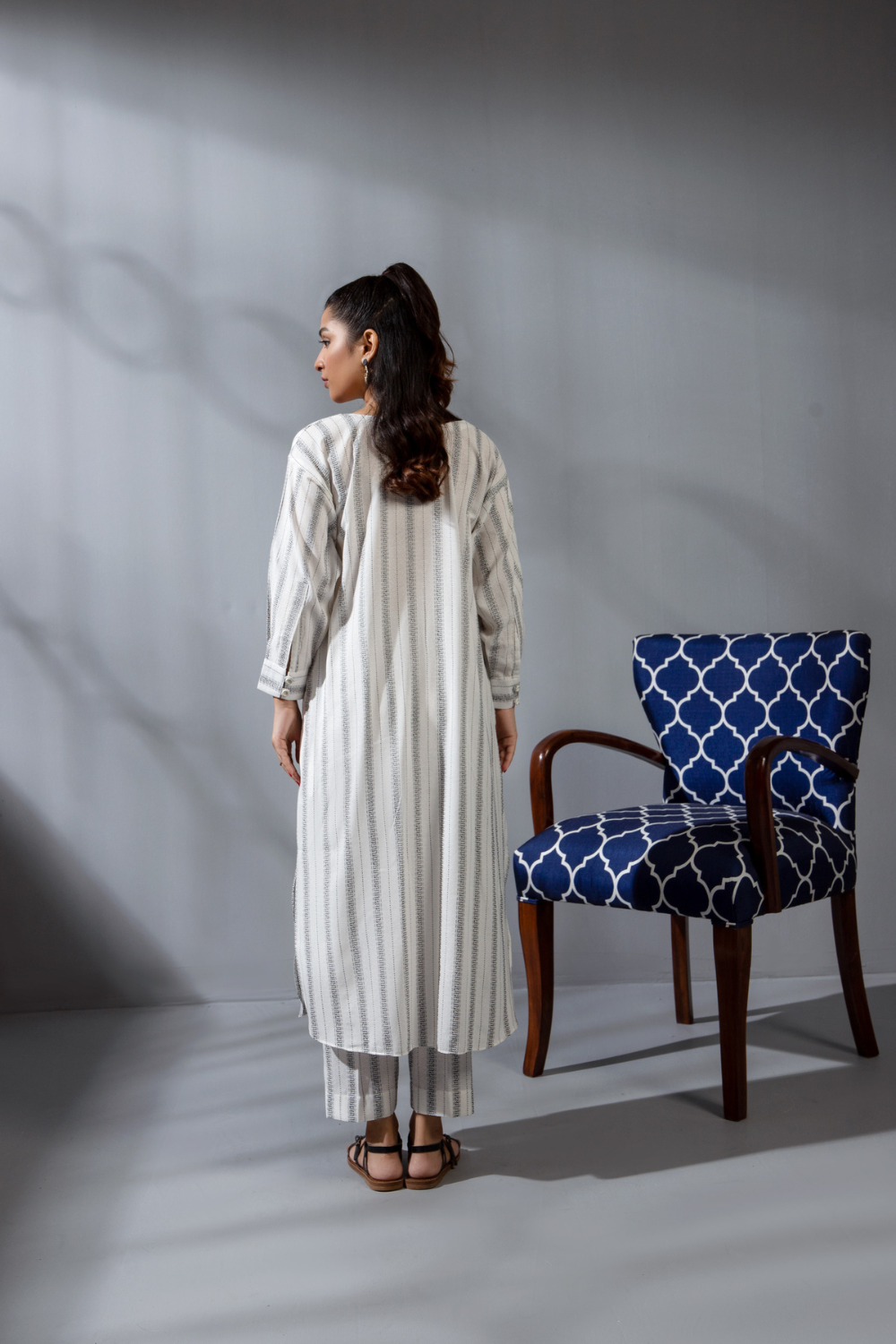 2 PC Stitched | Dyed Jacquard Shirt + Trouser