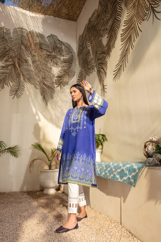 1 PC Stitched | Khaddar Printed Shirt