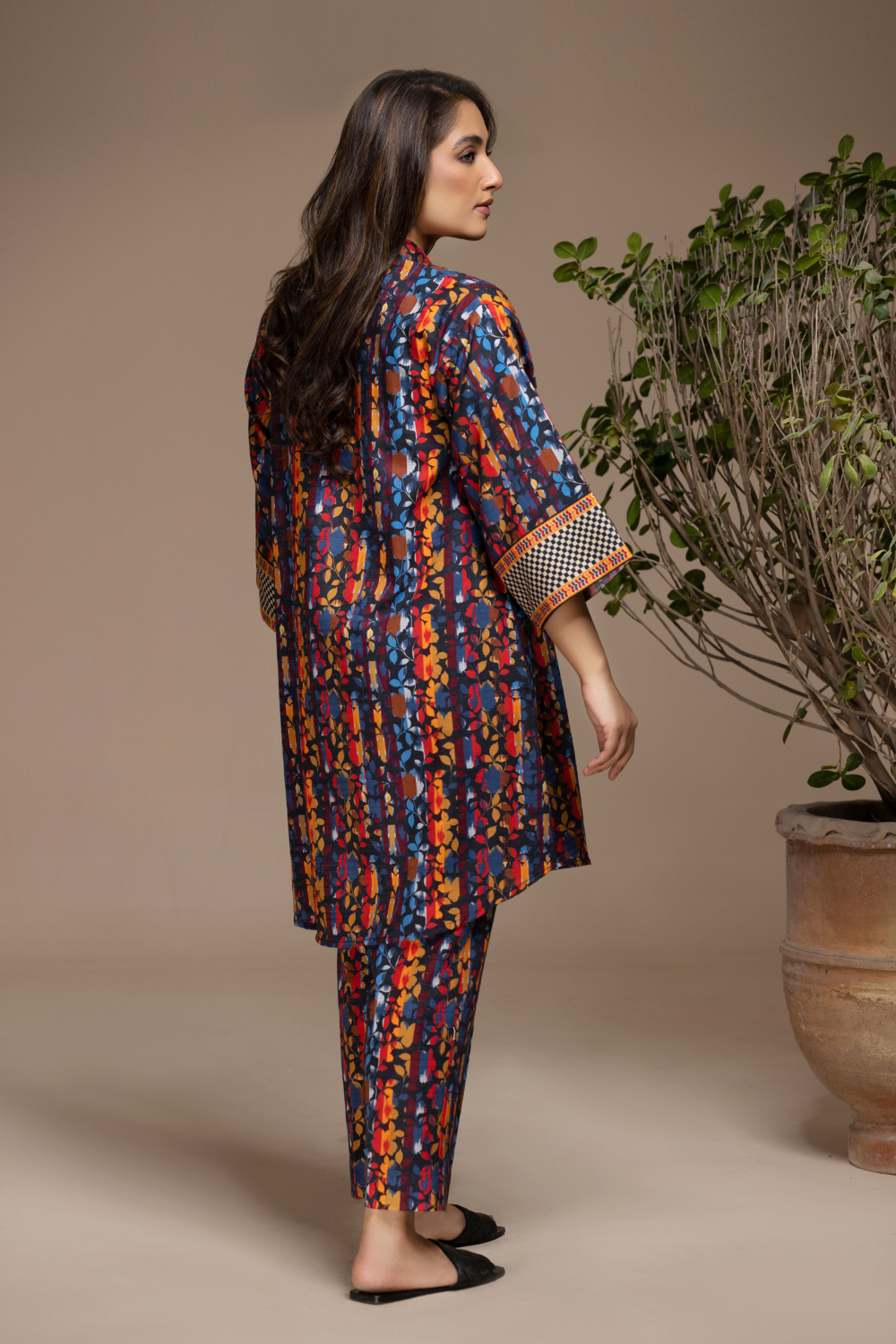 2 PC Stitched | Khaddar Printed Shirt + Trouser