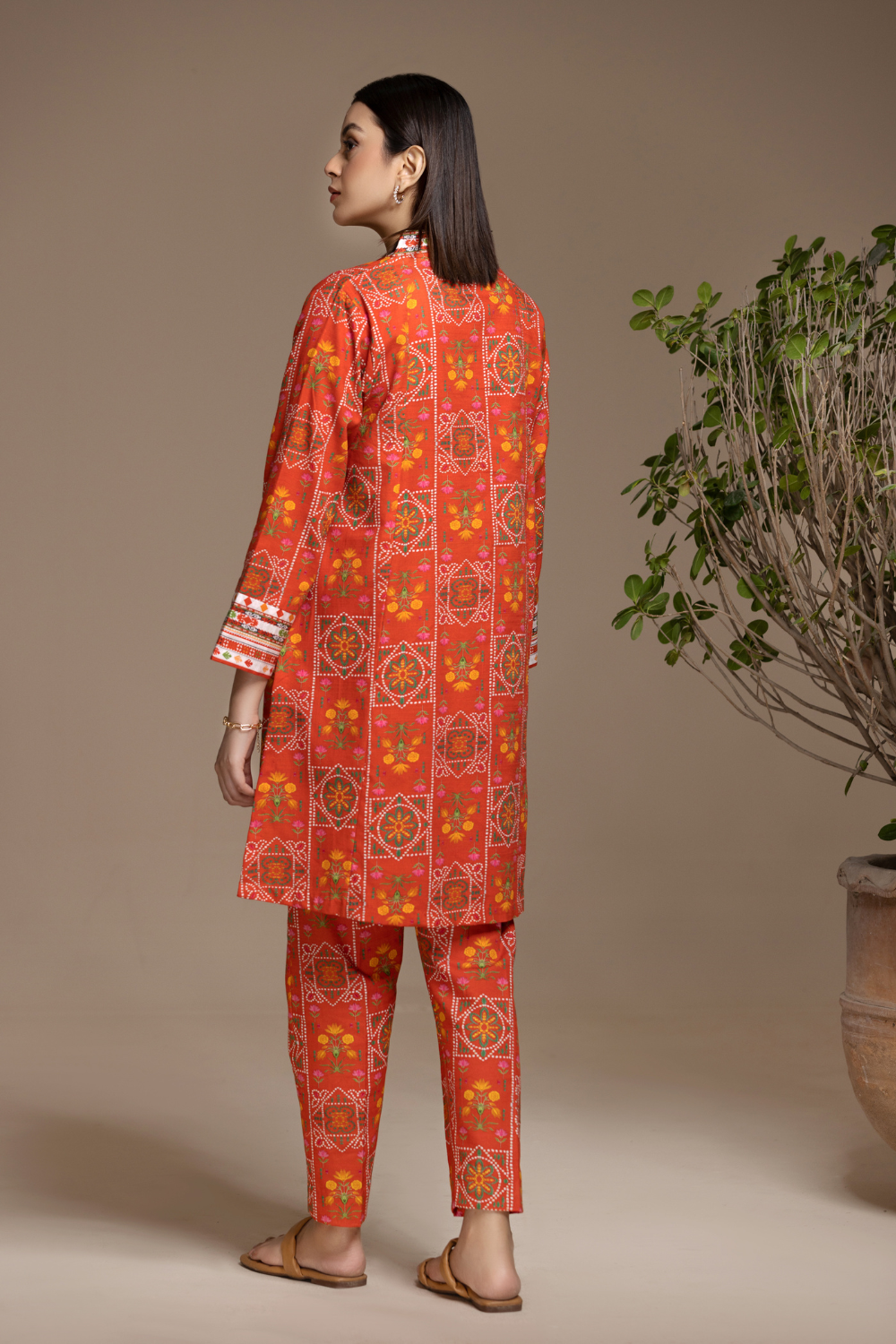 2 PC Stitched | Khaddar Printed Shirt + Trouser