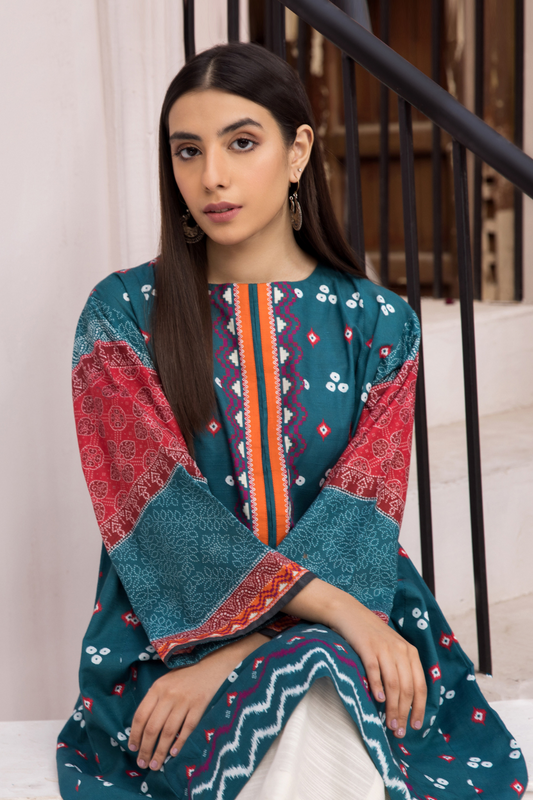 1 PC Stitched | Printed Stitched Khaddar Shirt