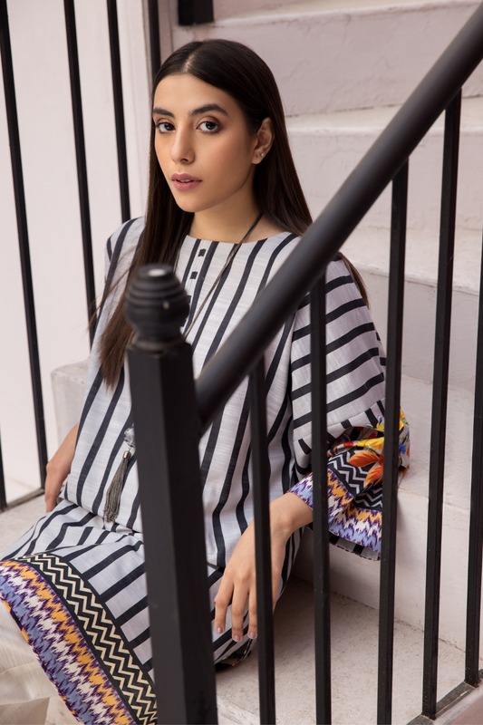 1 PC Stitched | Printed Stitched Khaddar Shirt