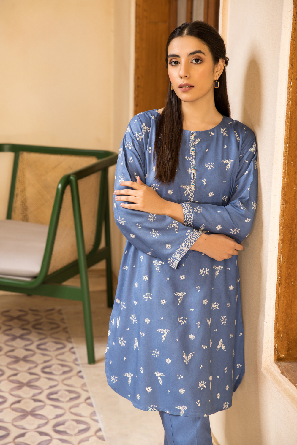 1 PC Stitched | Printed Stitched Khaddar Shirt