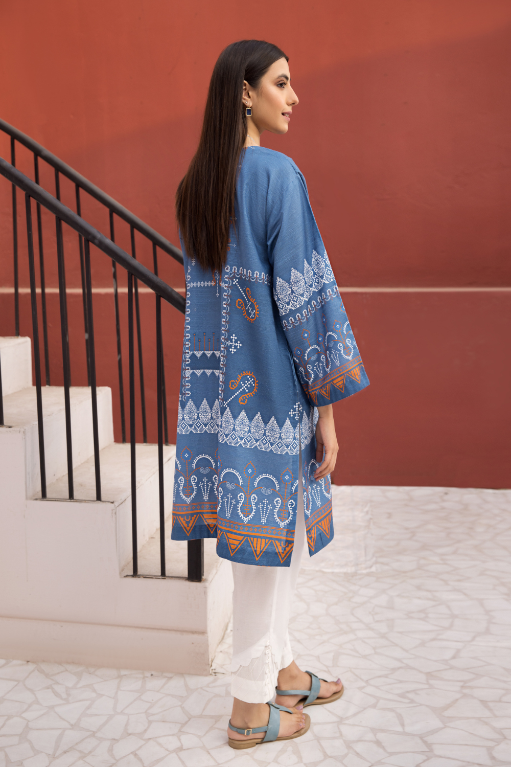 1 PC Stitched | Printed Stitched Khaddar Shirt