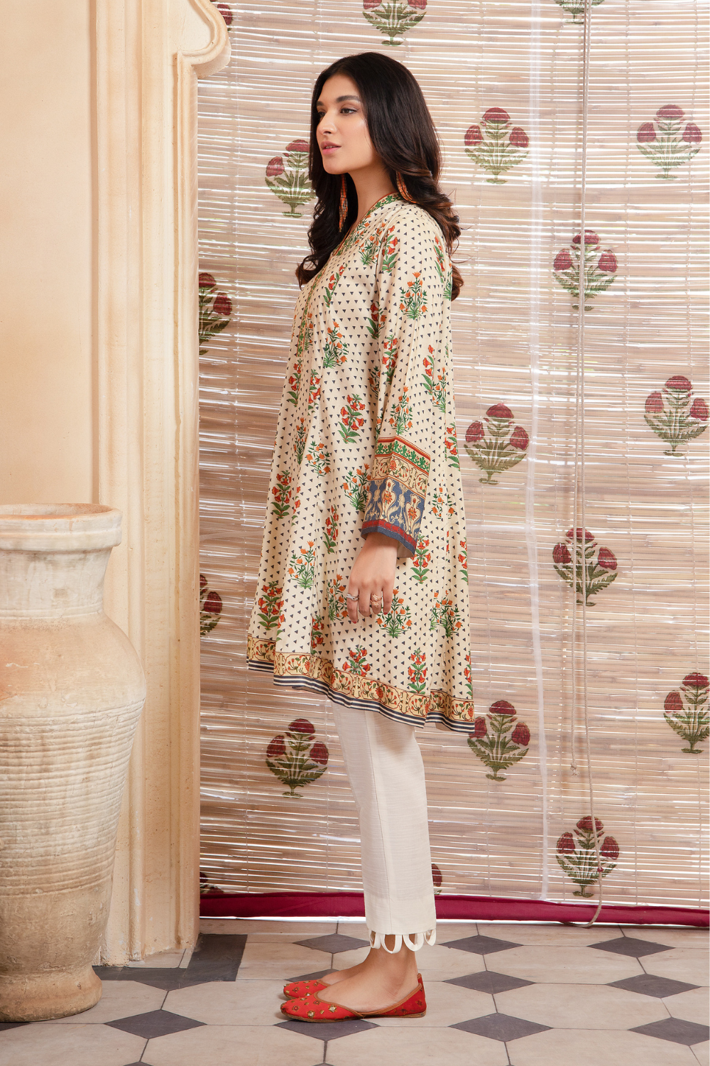 1 PC Stitched | Viscose Staple Printed Shirt