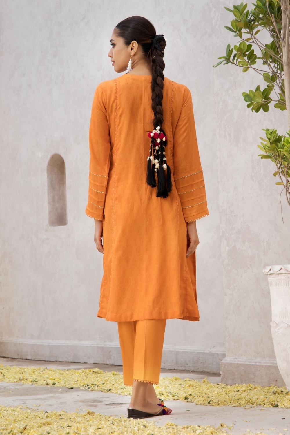 2 PC Stitched | Jacquard Shirt + Cambric Trouser