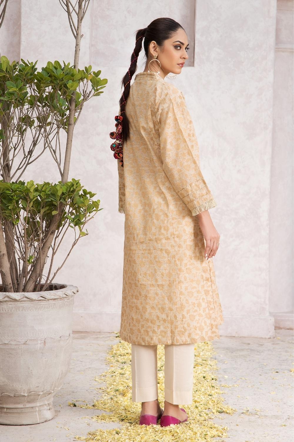 2 PC Stitched | Jacquard Shirt + Trouser