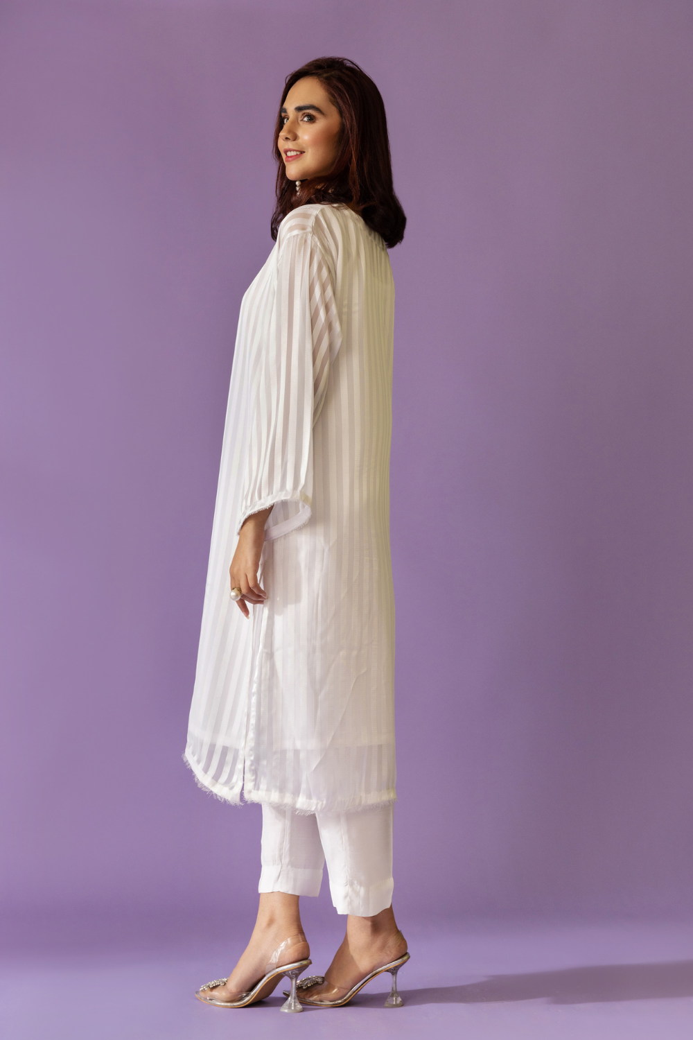 2 PC Stitched | Slub Linning Shirt + Trouser