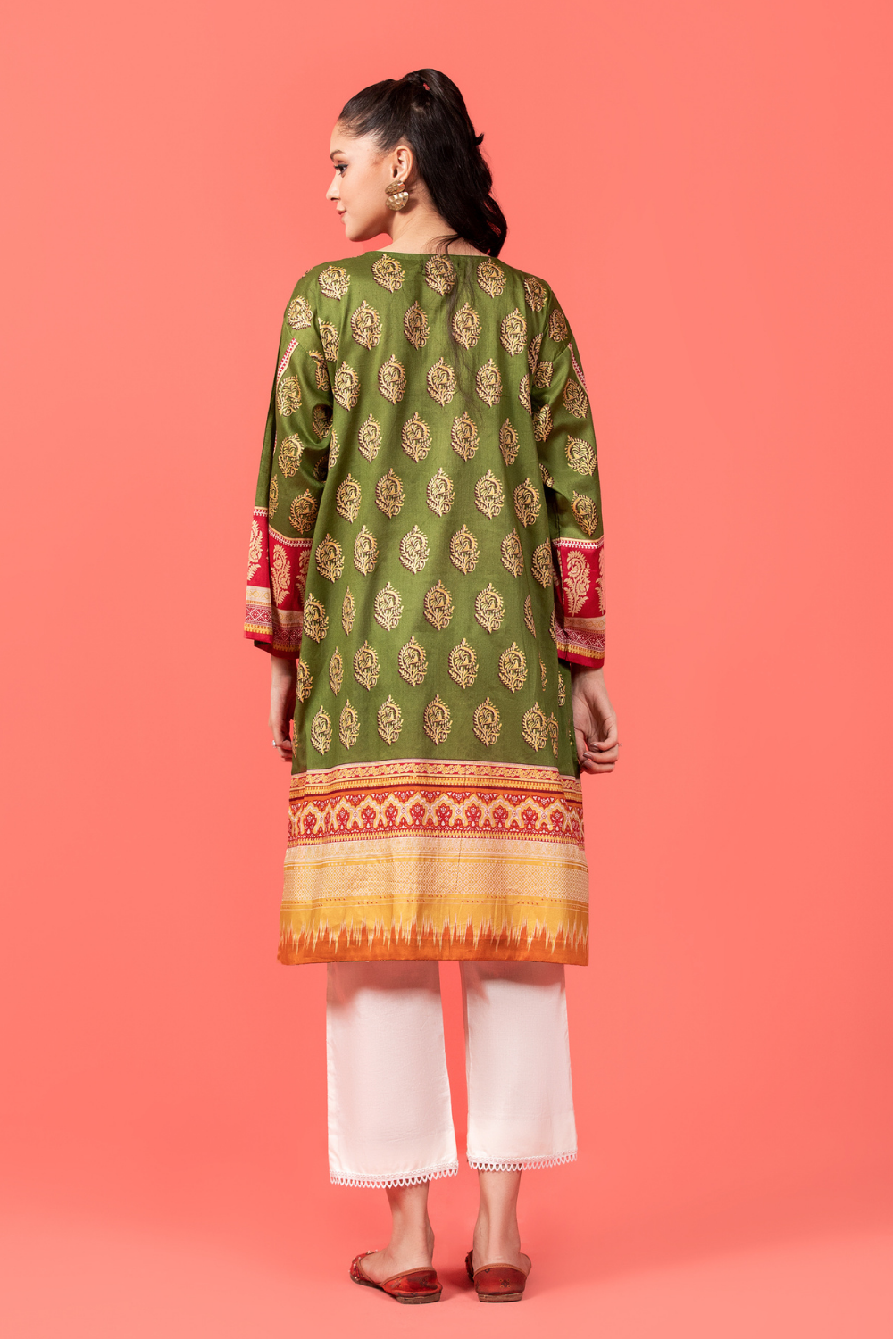 1 PC Stitched | Printed Lawn Shirt