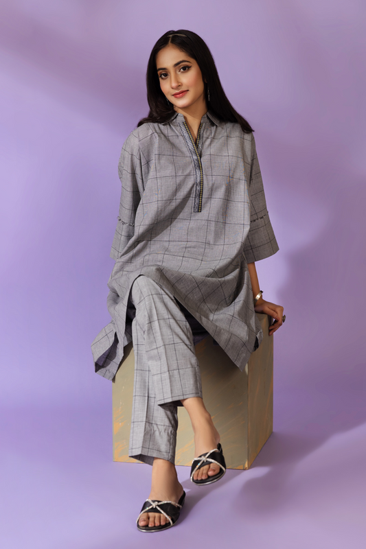 1 PC Stitched | Cotton Shirt