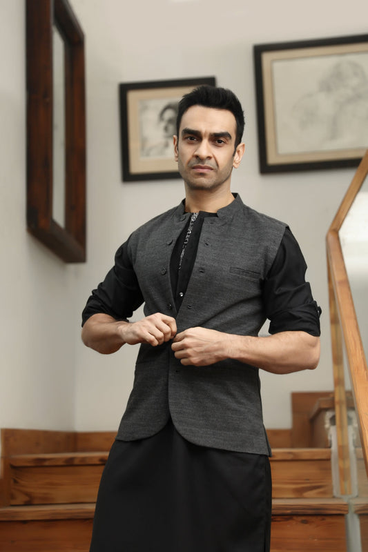 1 PC Stitched | Men's Waist Coat