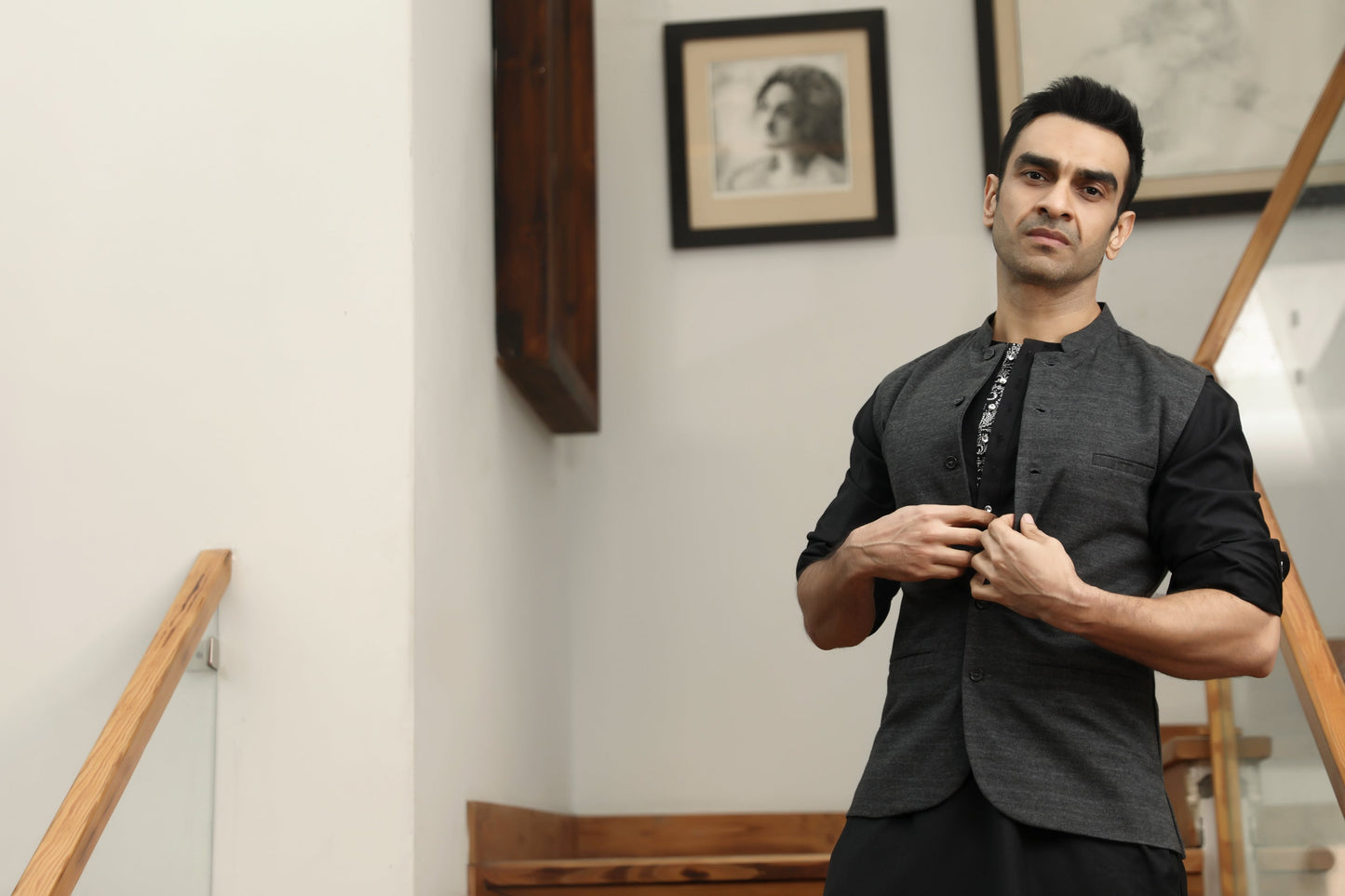 1 PC Stitched | Men's Waist Coat