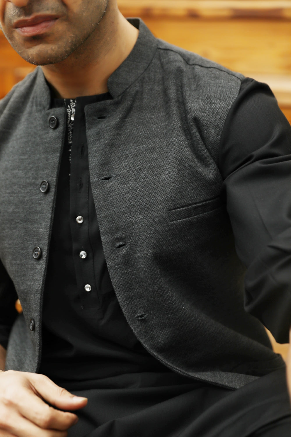 1 PC Stitched | Men's Waist Coat
