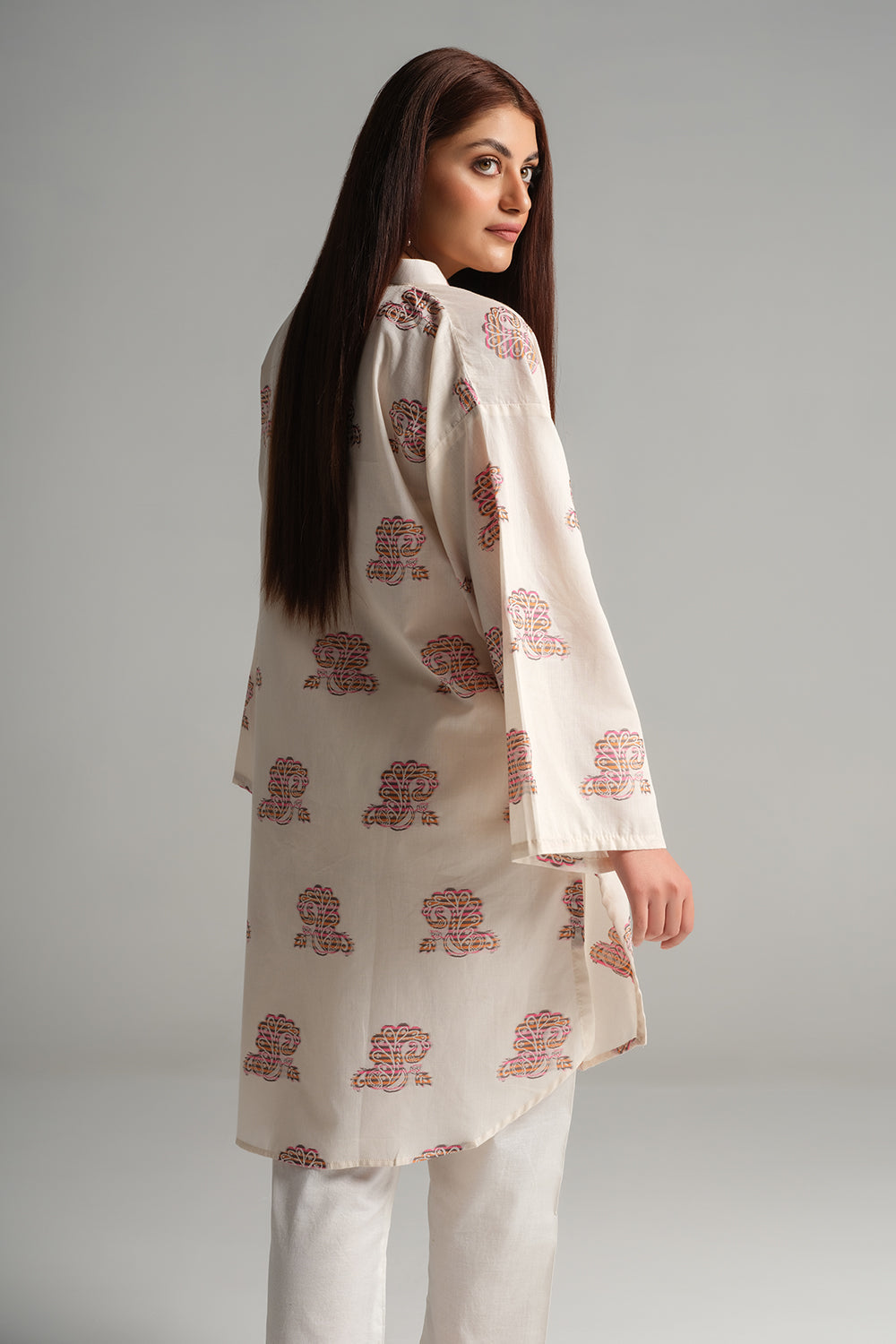 1 PC Stitched Jacquard Shirt