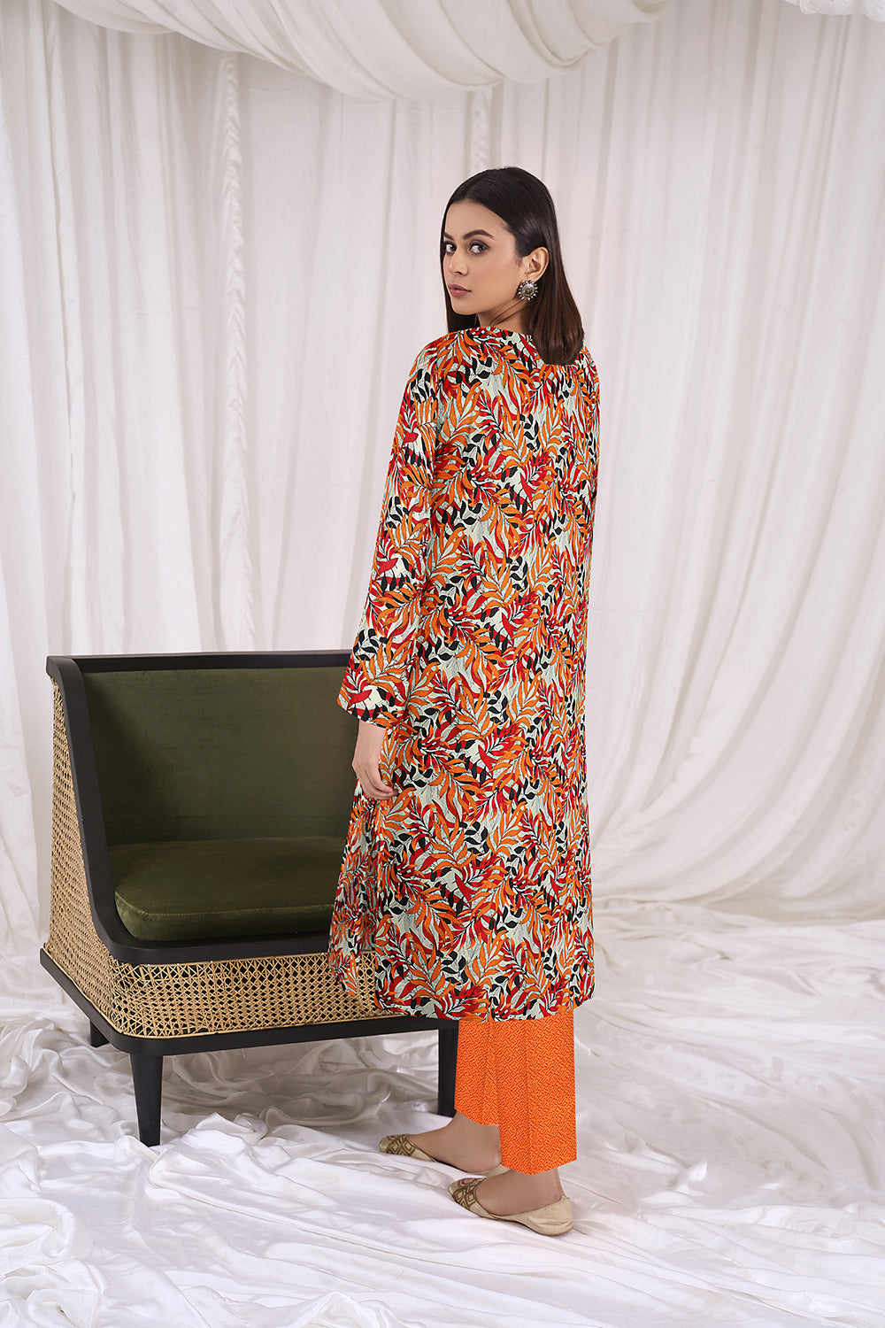 2 PC Unstitched | Printed Lawn Shirt + Trouser