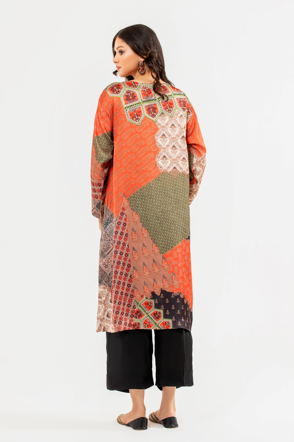 1 PC Unstitched | Poly Satin Shirt