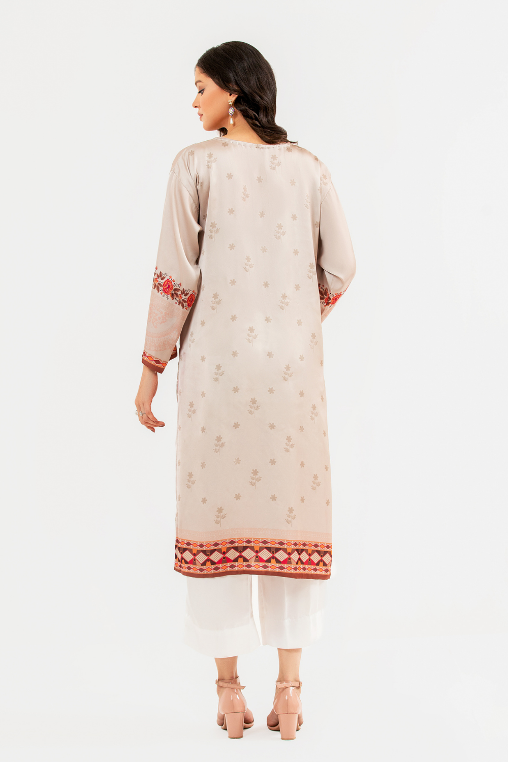 1 PC Unstitched | Poly Satin Shirt