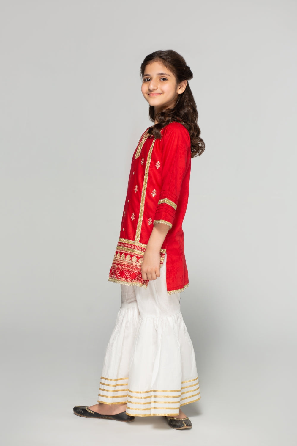 1 PC Stitched | Jaquard Embroidered Shirt