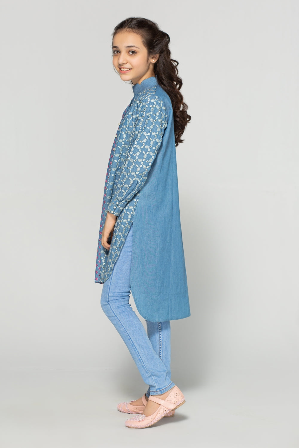 Kids Stitched Embroidered Shirt