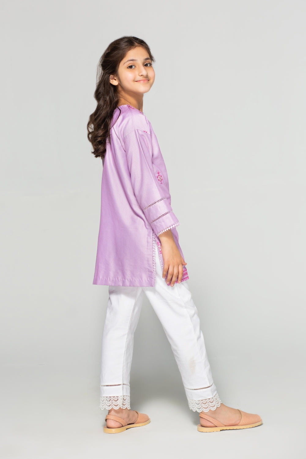 Kids Stitched Embroidered Shirt