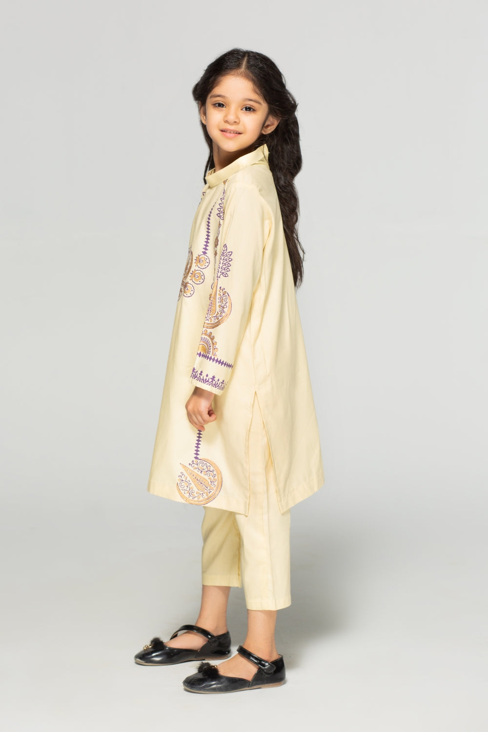 2 PC Stitched | Embroided Shirt + Trouser