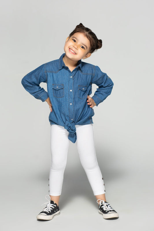 1 PC Stitched | Demin Shirt