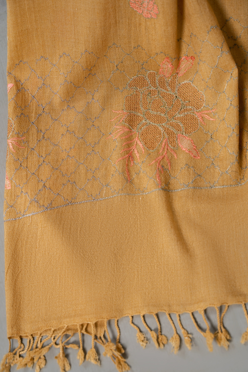 Woollen Embroidered Shawl