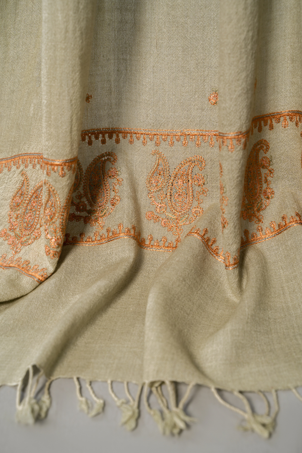 Woollen Embroidered Shawl