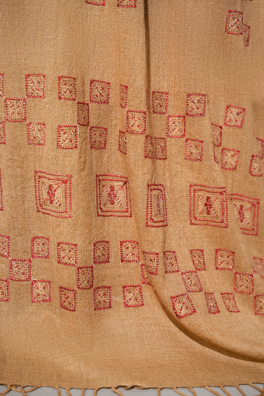 Woollen Embroidered Shawl