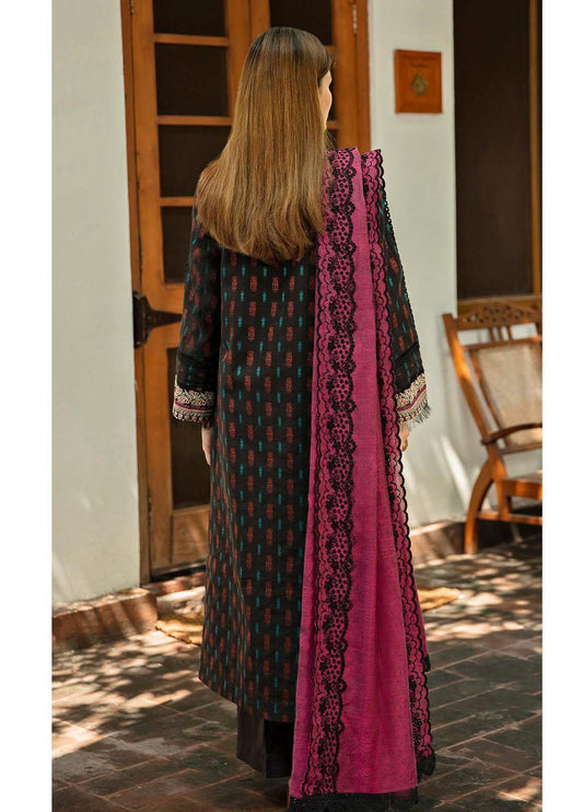 NW-03 | 3 Piece Embroidered Unstitched Suits from Qalamkar Qline Linen Collection