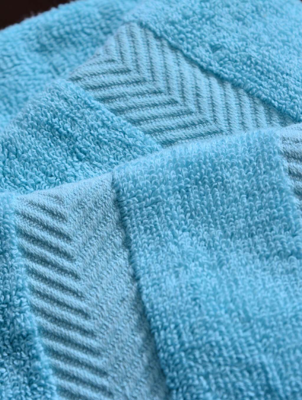 Towels Plain L/Blue Dyed Towels HOMBATTOW Bath Towel