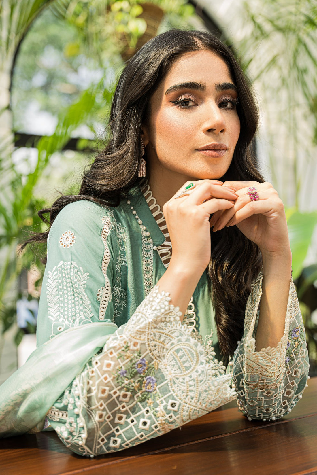 Rija Mujahid is looking as a style diva in Amulet