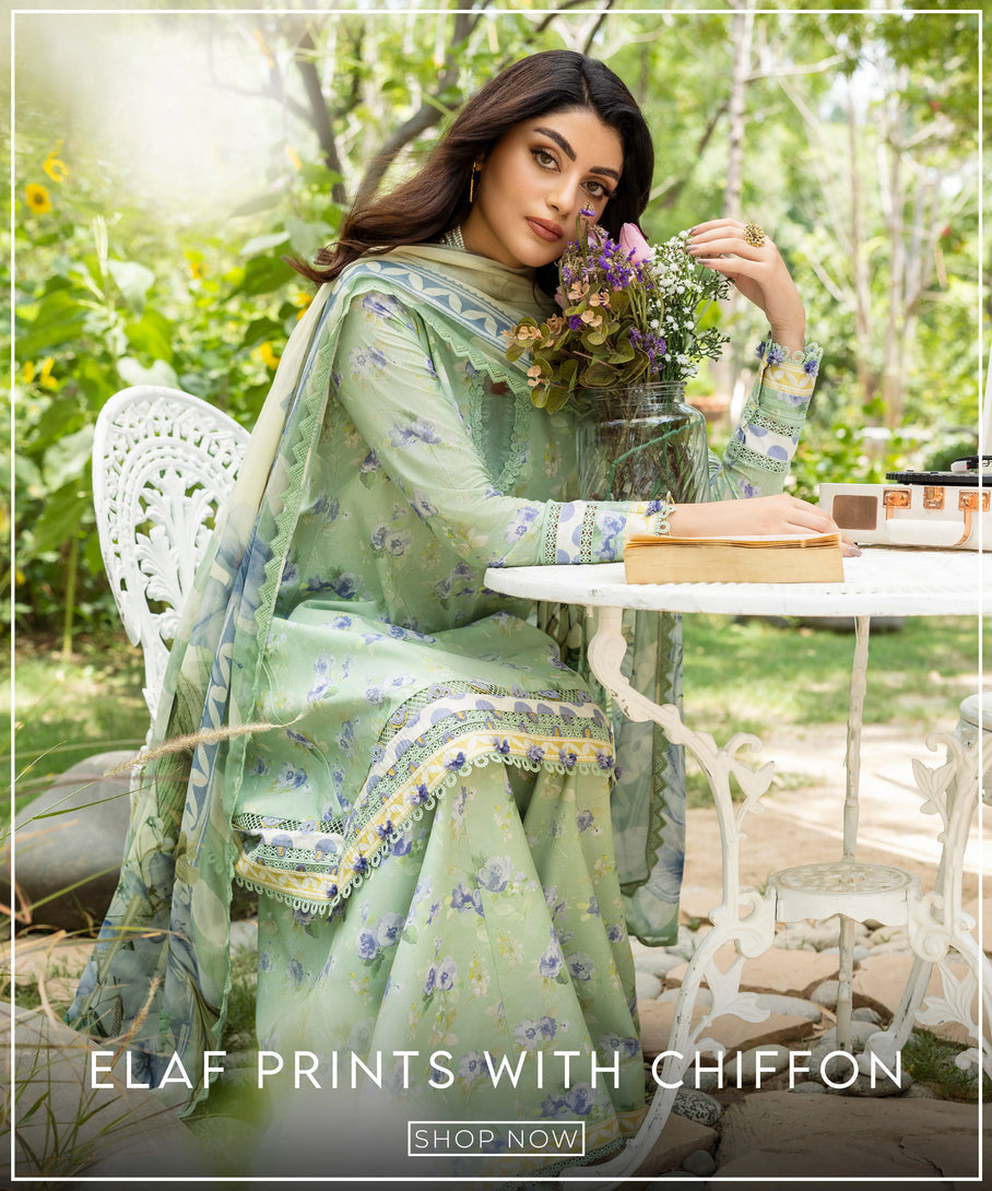 PRINTS WITH CHIFFON