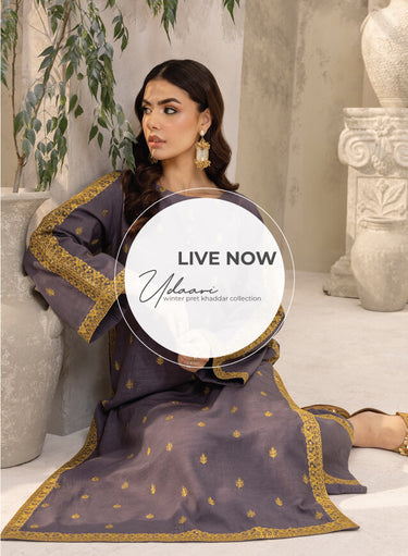 UDAARI - 2 PC Winter Pret Khaddar Collection