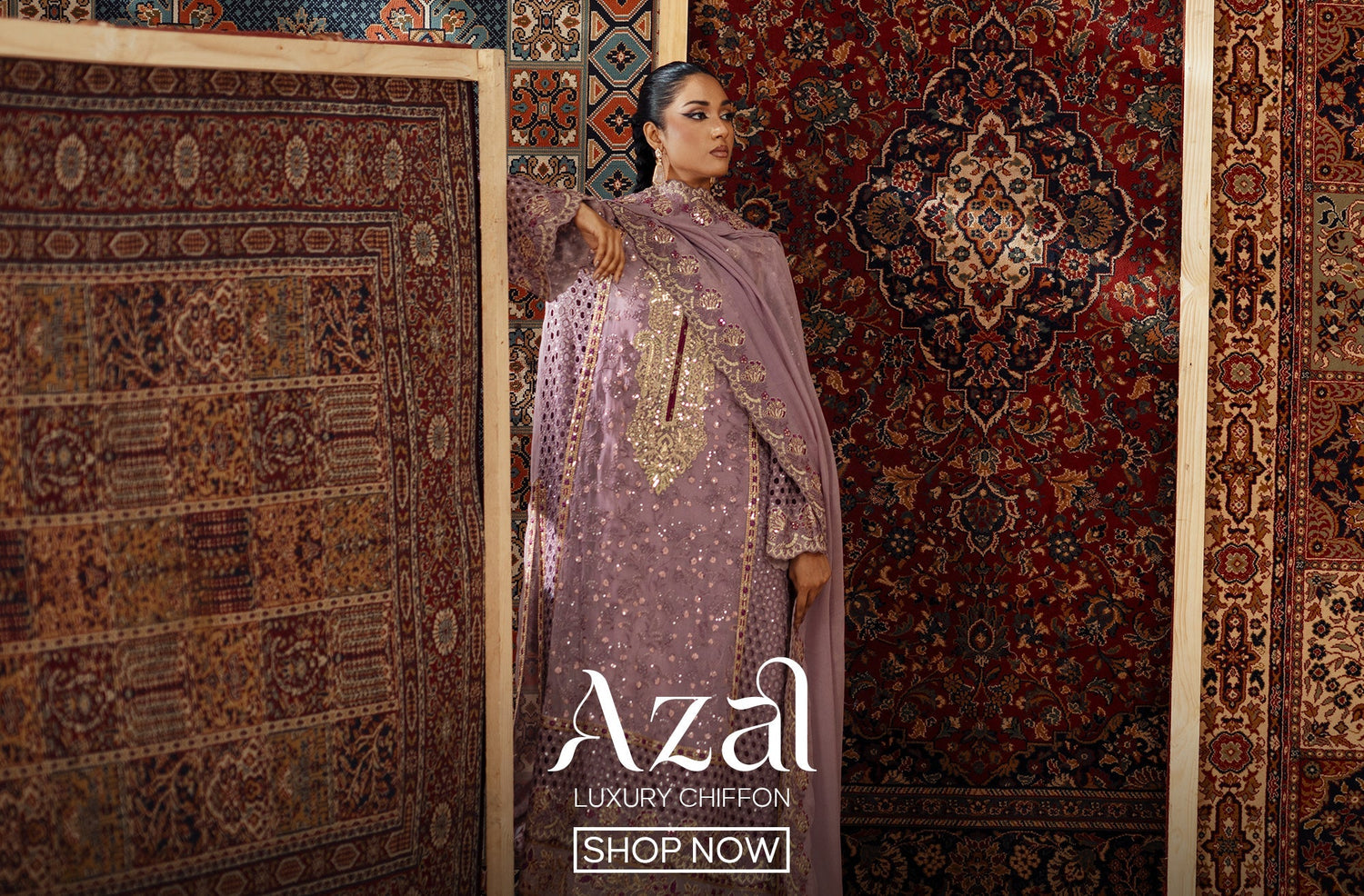 AZAL Luxury Chiffon by Freesia at #VogueClothingStudio