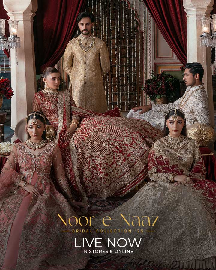 Noor-e-Naaz Bridal'25 by Imrozia at #VogueClothingStudio
