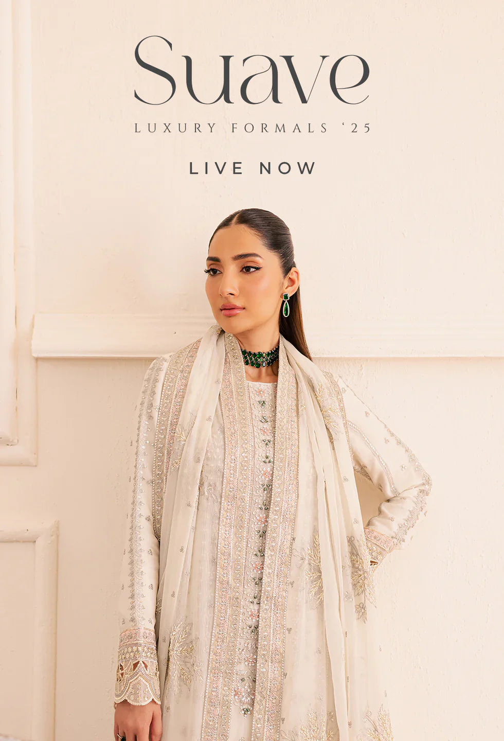 Suave Luxury Formals '25 by Emaan Adeel at #VogueClothingStudio