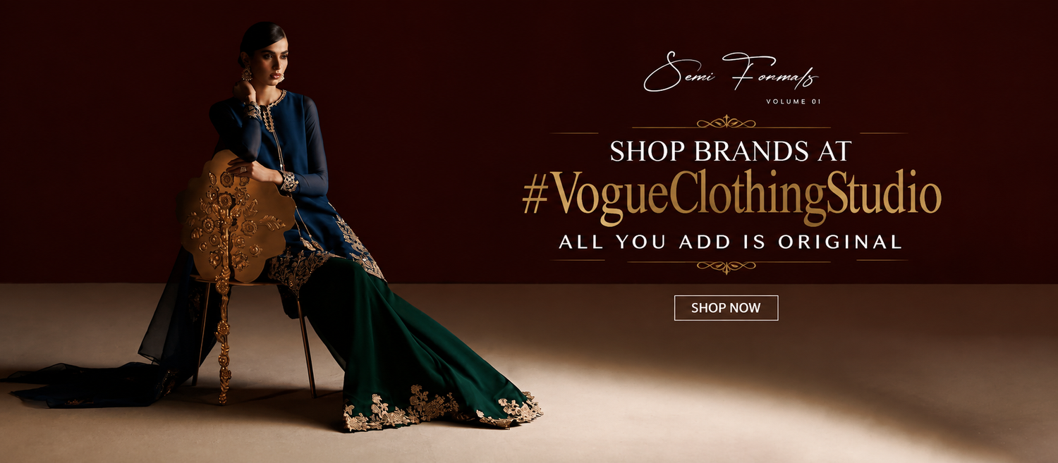 Embroidered Chiffon Collection by Iznik at #VogueClothingStudio