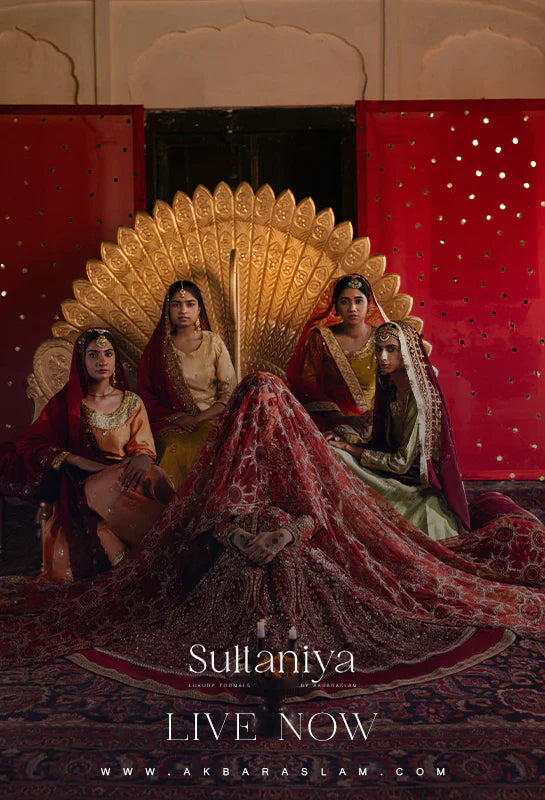 Sultaniya Luxury Formals by Akbar Aslam at #VogueClothingStudio