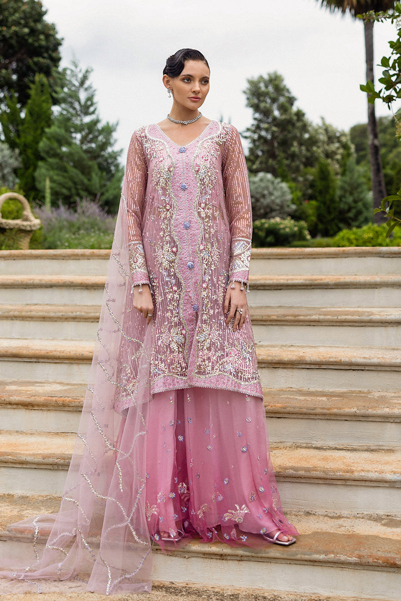 HUNWD250105 Pretty in Pink from Inception Hemline Wedding'25 by Mushq at #VogueClothingStudio