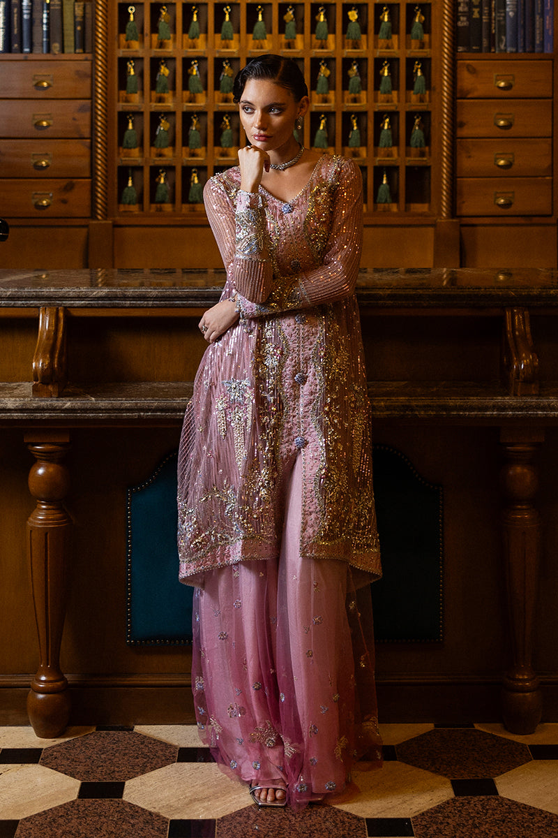 HUNWD250105 Pretty in Pink from Inception Hemline Wedding'25 by Mushq at #VogueClothingStudio