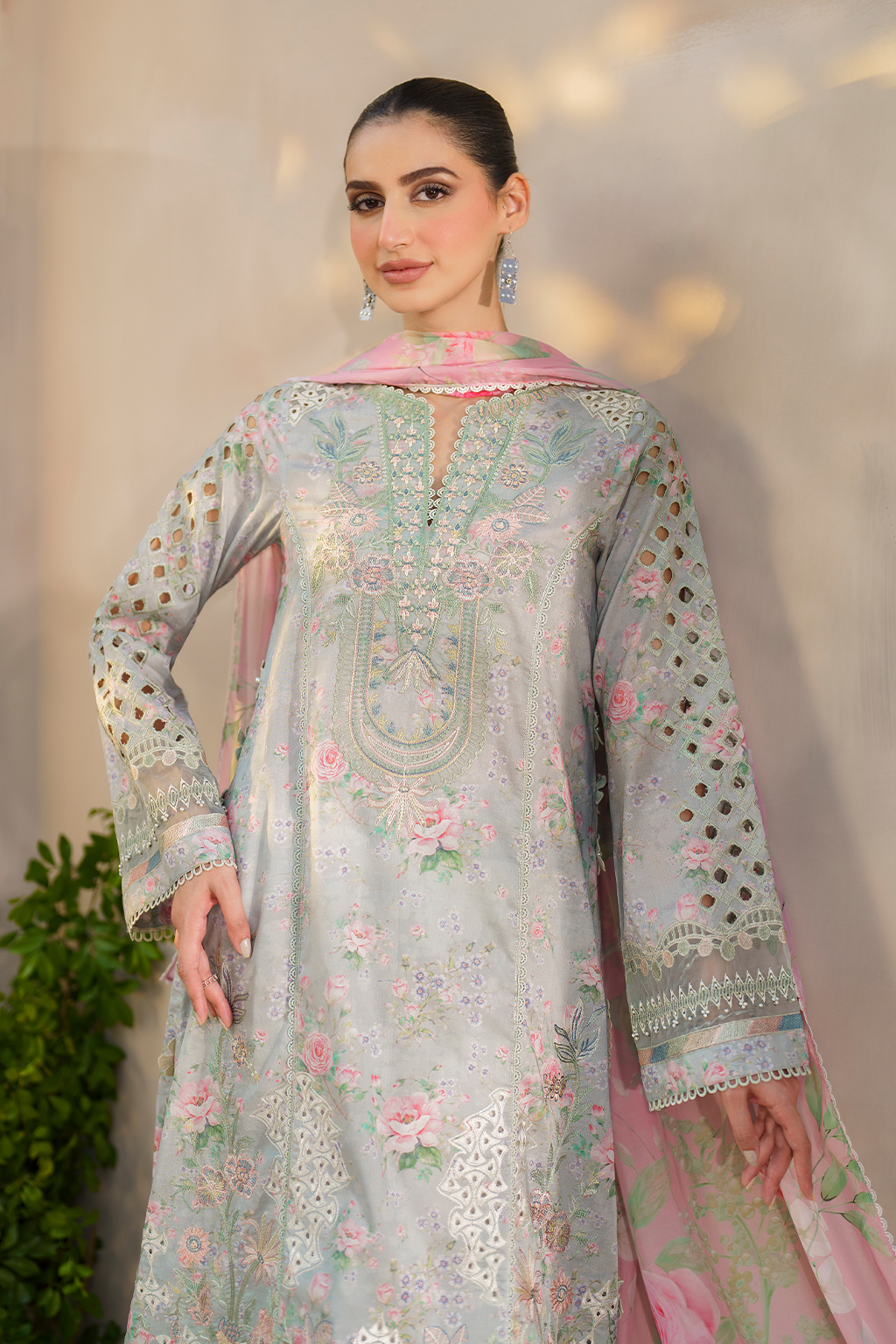 SFL-07 Embroidered Lawn