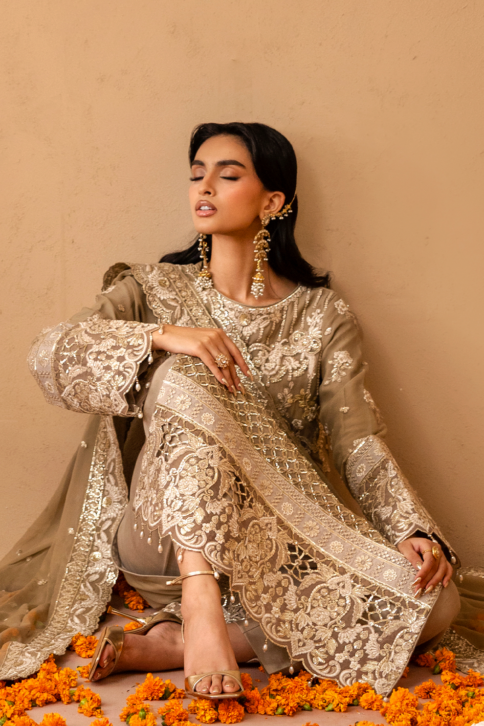 ULFAT - Sheherzadi' 25 by Emaan Adeel at #VogueClothingStudio