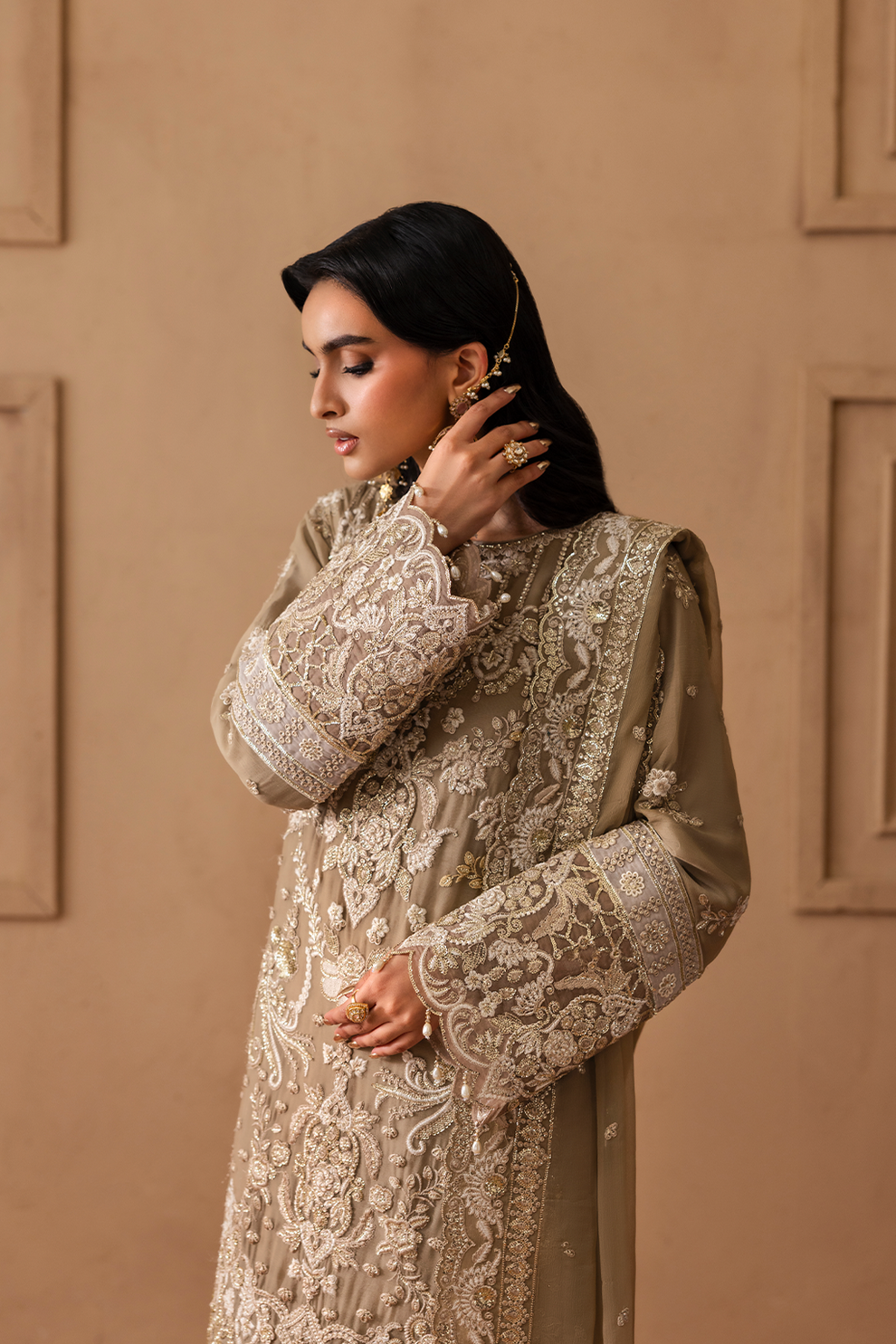 ULFAT - Sheherzadi' 25 by Emaan Adeel at #VogueClothingStudio