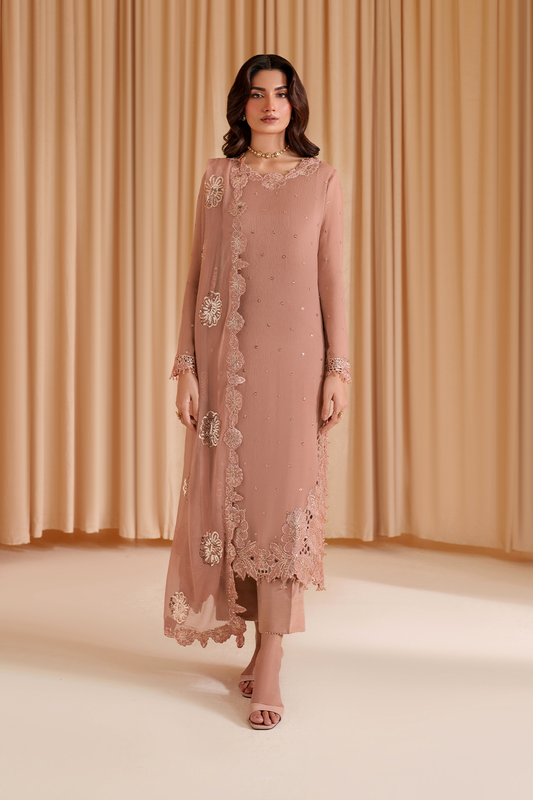 CC-74 Embroidered Chiffon