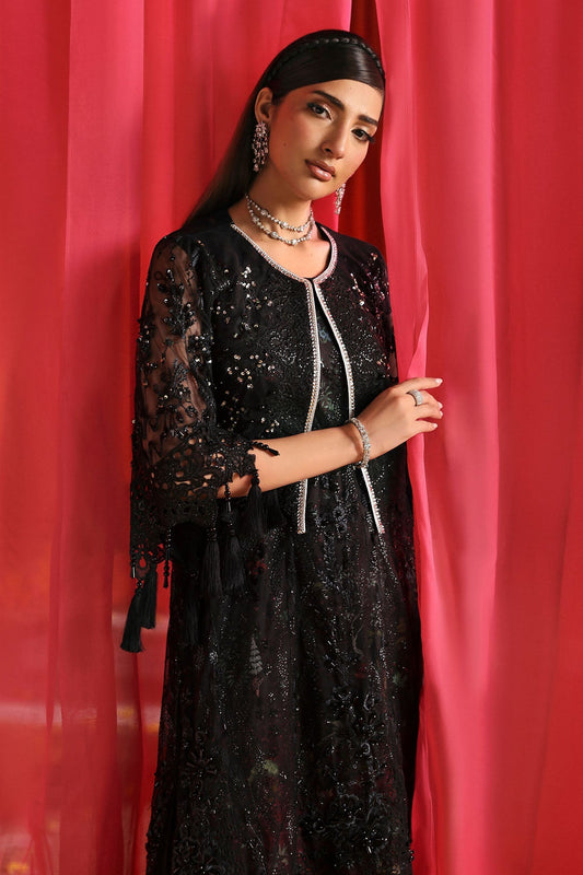NL-87 Fayra - Jhoomro Unstitched Luxury Formals by Nureh at #VogueClothingStudio