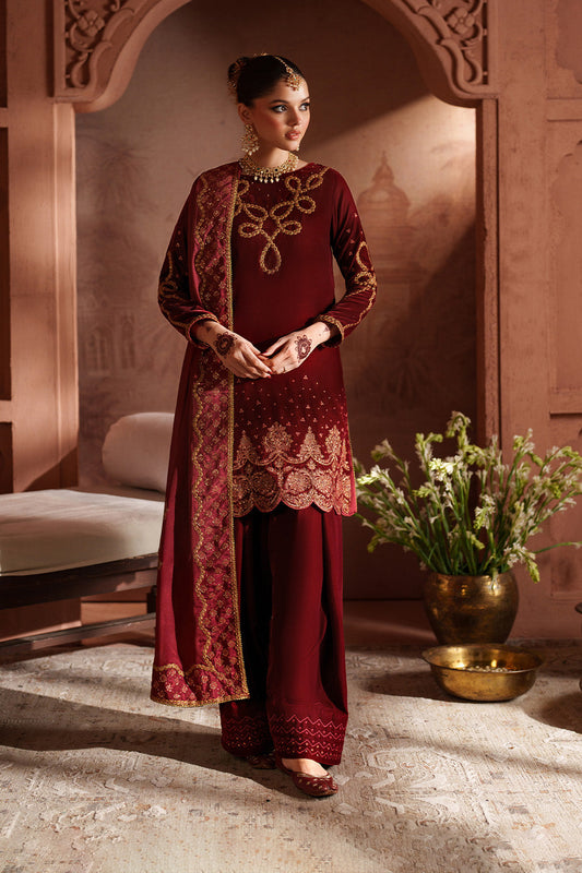 IV-58 Embroidered Velvet